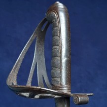 British 1827 Pattern Pipeback Rifle Officers Sword, Kings Royal Rifle Corps (60th Rifles) 10